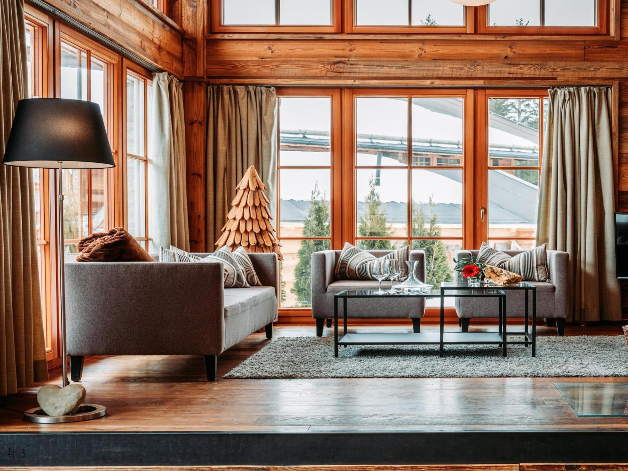 Chalets Im Weidach, Leutasch Buitenkant foto